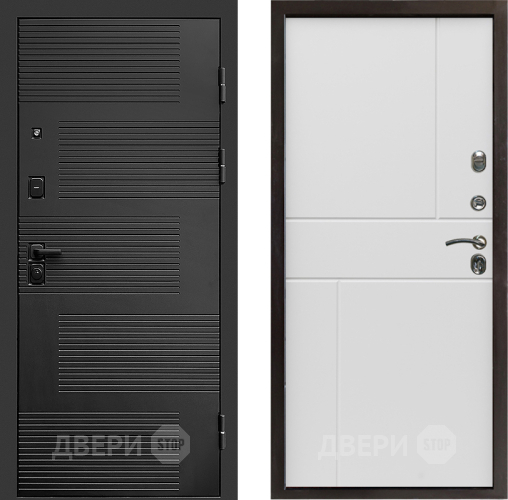 Дверь Престиж Favorit Горизонт Бетон белый в Шатуре