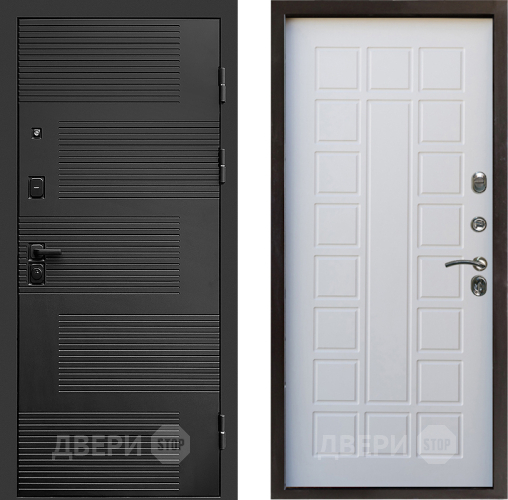 Входная металлическая Дверь Престиж Favorit Престиж Белое дерево в Шатуре