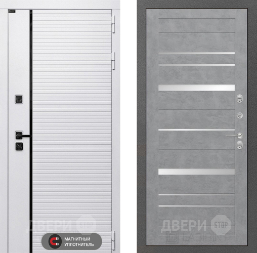 Дверь Лабиринт (LABIRINT) Royal 20 Бетон светлый в Шатуре