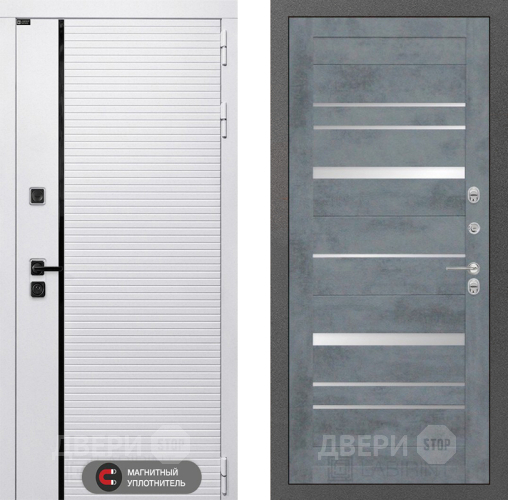 Дверь Лабиринт (LABIRINT) Royal 20 Бетон темный в Шатуре