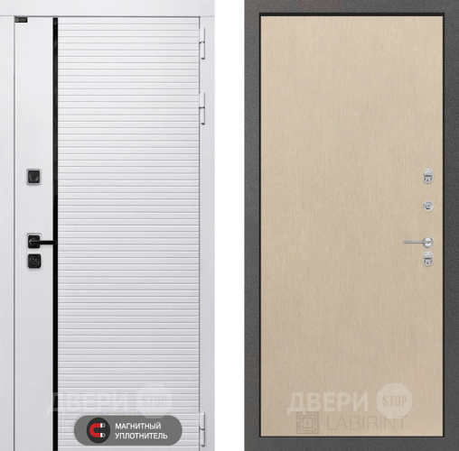 Входная металлическая Дверь Лабиринт (LABIRINT) Royal 05 Венге светлый в Шатуре