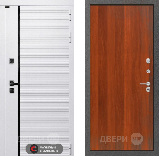 Входная металлическая Дверь Лабиринт (LABIRINT) Royal 05 Итальянский орех в Шатуре