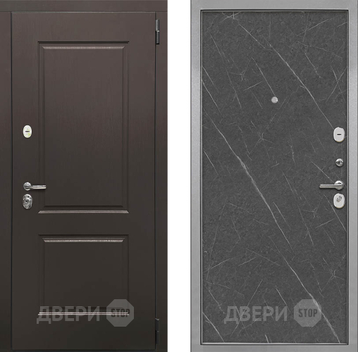 Дверь Интекрон (INTECRON) Кампо Гладкая Гранит лава оникс в Шатуре