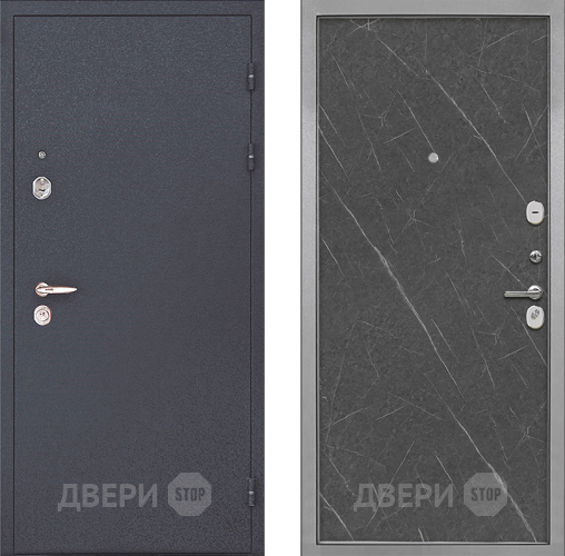 Дверь Интекрон (INTECRON) Колизей Гладкая Гранит лава оникс в Шатуре