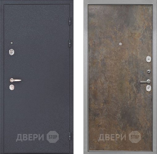 Входная металлическая Дверь Интекрон (INTECRON) Колизей Гладкая Гранж в Шатуре