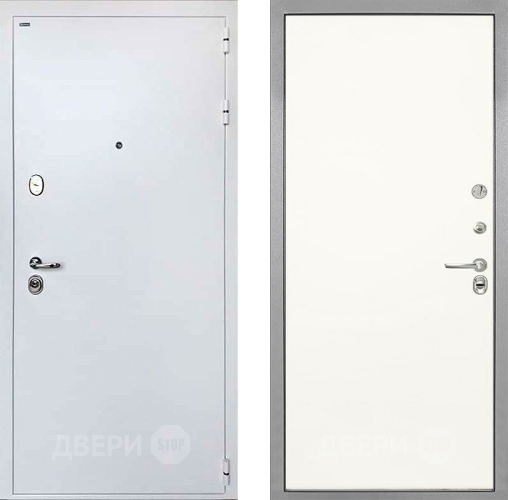 Входная металлическая Дверь Интекрон (INTECRON) Колизей White Гладкая Слоновая кость в Шатуре