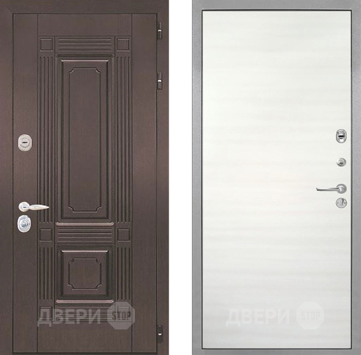 Дверь Интекрон (INTECRON) Италия Гладкая Дуб сильвер поперечный в Шатуре