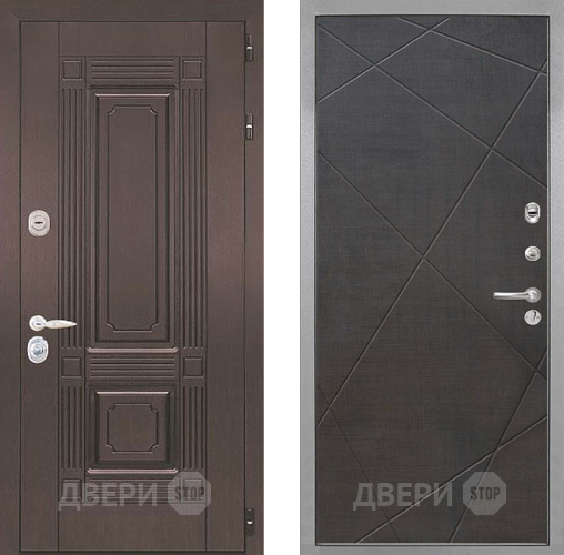 Дверь Интекрон (INTECRON) Италия Лучи-М Венге распил кофе в Шатуре