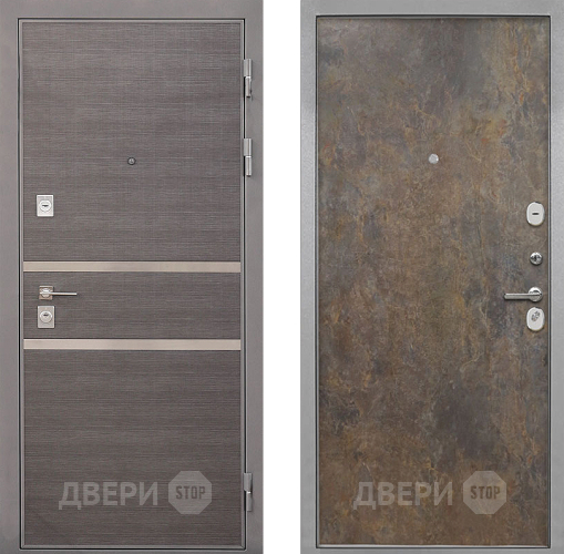 Дверь Интекрон (INTECRON) Неаполь Гладкая Гранж в Шатуре