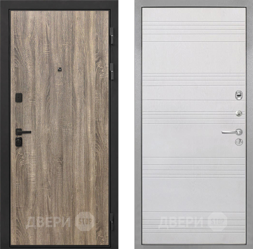 Дверь Интекрон (INTECRON) Профит Black Дуб Турин ФЛ-316 Белый ясень в Шатуре