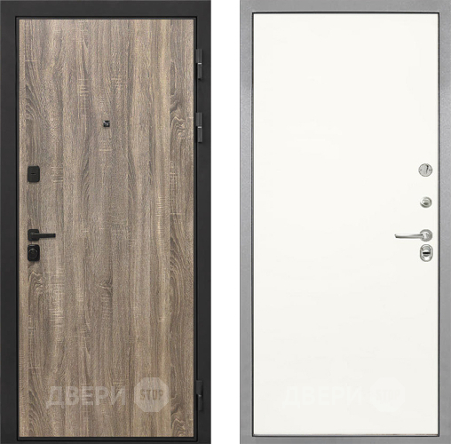 Дверь Интекрон (INTECRON) Профит Black Дуб Турин Гладкая Слоновая кость в Шатуре