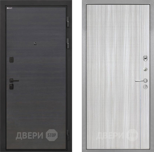 Дверь Интекрон (INTECRON) Профит Black Эковенге В-07 с молдингом Сандал белый в Шатуре