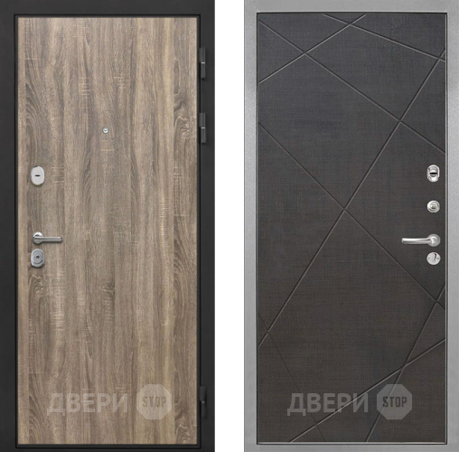 Дверь Интекрон (INTECRON) Гектор Дуб Турин Лучи-М Венге распил кофе в Шатуре