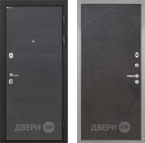 Дверь Интекрон (INTECRON) Гектор Эковенге Лучи-М Венге распил кофе в Шатуре