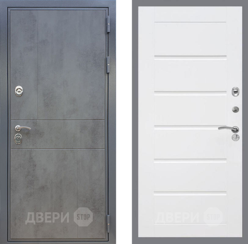 Дверь Рекс (REX) ФЛ-290 Сити Белый ясень в Шатуре