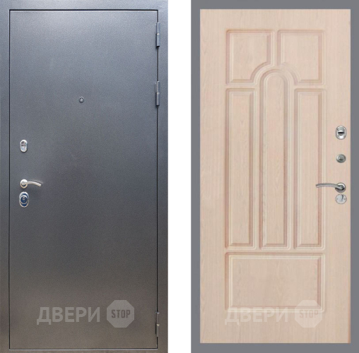 Входная металлическая Дверь Рекс (REX) 11 FL-58 Беленый дуб в Шатуре