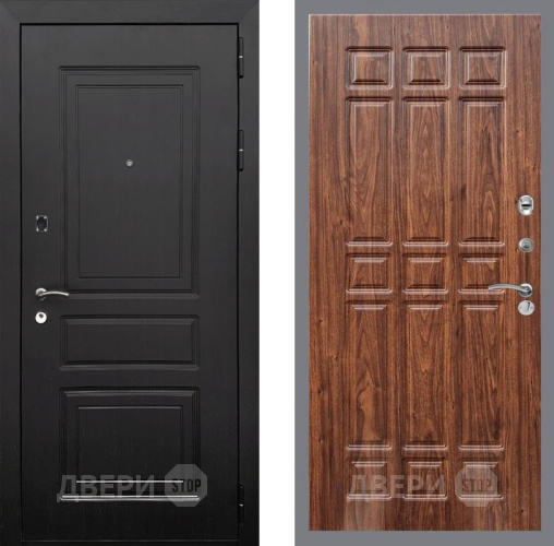 Входная металлическая Дверь Рекс (REX) 6 Венге FL-33 орех тисненый в Шатуре