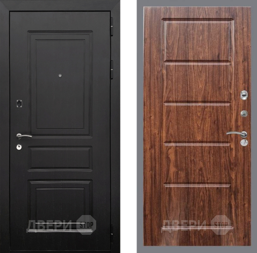 Входная металлическая Дверь Рекс (REX) 6 Венге FL-39 орех тисненый в Шатуре