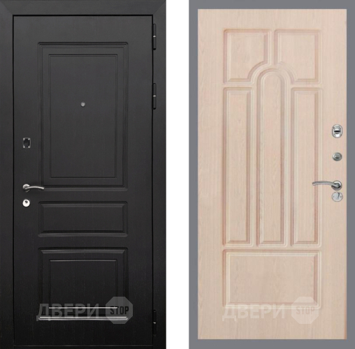 Входная металлическая Дверь Рекс (REX) 6 Венге FL-58 Беленый дуб в Шатуре