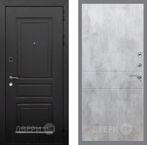 Дверь Рекс (REX) 6 Венге FL-290 Бетон светлый в Шатуре