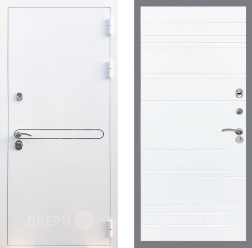 Дверь Рекс (REX) 27 Line Силк Сноу в Шатуре