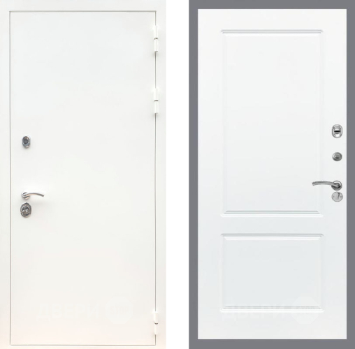 Дверь Рекс (REX) 5 Белая Шагрень FL-117 Силк Сноу в Шатуре