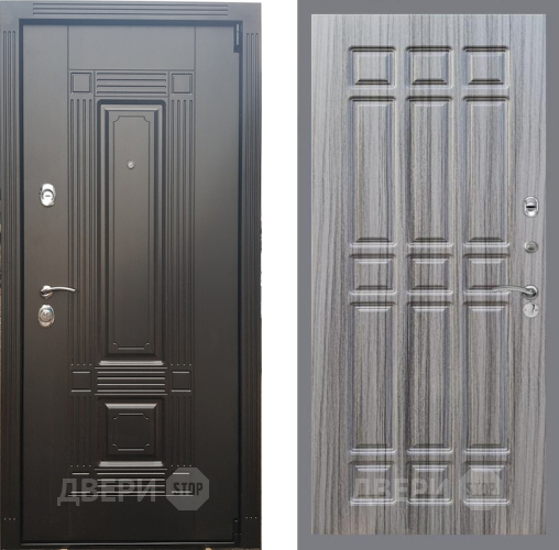 Входная металлическая Дверь Рекс (REX) 9 FL-33 Сандал грей в Шатуре