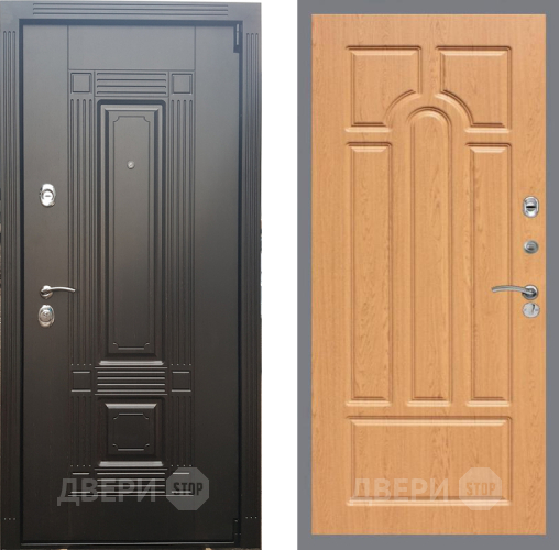 Входная металлическая Дверь Рекс (REX) 9 FL-58 Дуб в Шатуре