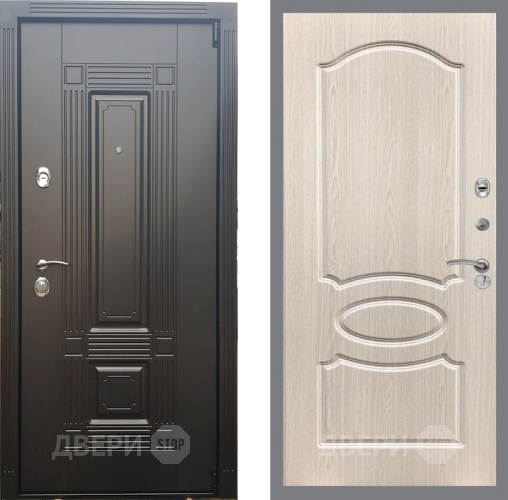 Дверь Рекс (REX) 9 FL-128 Беленый дуб в Шатуре