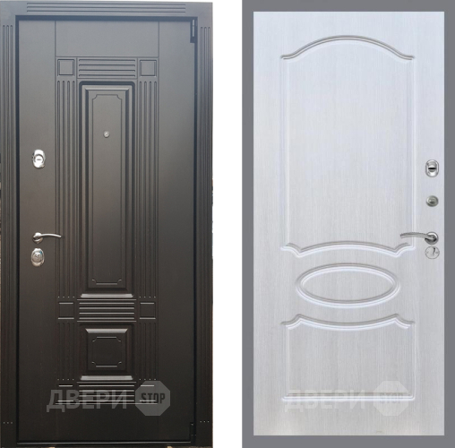 Входная металлическая Дверь Рекс (REX) 9 FL-128 Лиственница беж в Шатуре