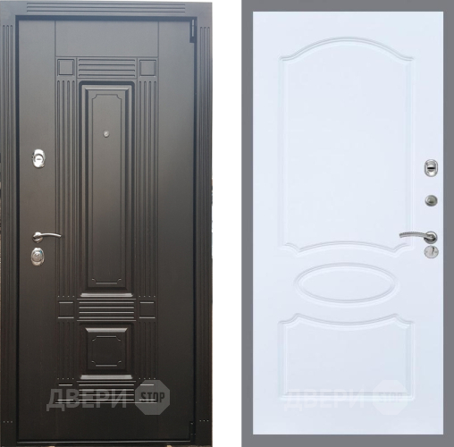 Дверь Рекс (REX) 9 FL-128 Силк Сноу в Шатуре