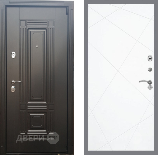 Дверь Рекс (REX) 9 FL-291 Силк Сноу в Шатуре