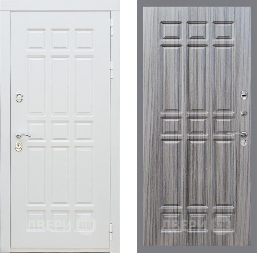 Дверь Рекс (REX) 8 Силк Сноу FL-33 Сандал грей в Шатуре