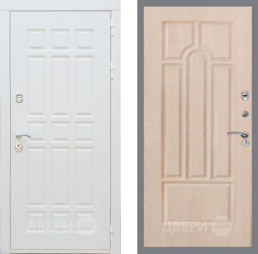 Дверь Рекс (REX) 8 Силк Сноу FL-58 Беленый дуб в Шатуре