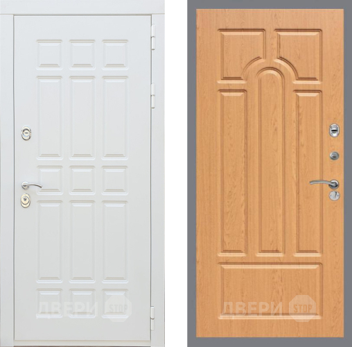 Дверь Рекс (REX) 8 Силк Сноу FL-58 Дуб в Шатуре