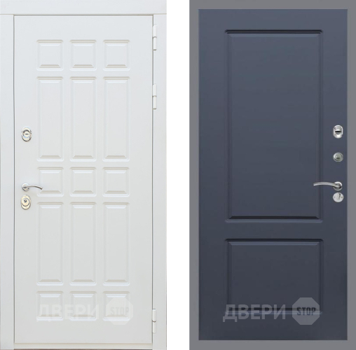 Входная металлическая Дверь Рекс (REX) 8 Силк Сноу FL-117 Силк титан в Шатуре