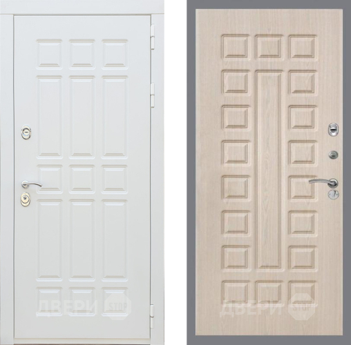 Дверь Рекс (REX) 8 Силк Сноу FL-183 Беленый дуб в Шатуре