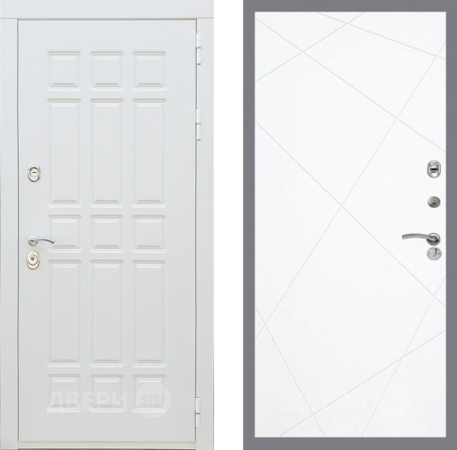 Дверь Рекс (REX) 8 Силк Сноу FL-291 Силк Сноу в Шатуре