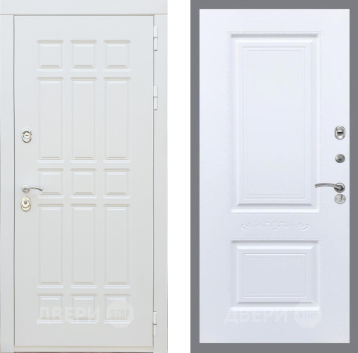 Дверь Рекс (REX) 8 Силк Сноу Смальта Силк Сноу в Шатуре