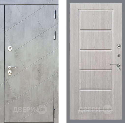 Входная металлическая Дверь Рекс (REX) 22 FL-39 Беленый дуб в Шатуре