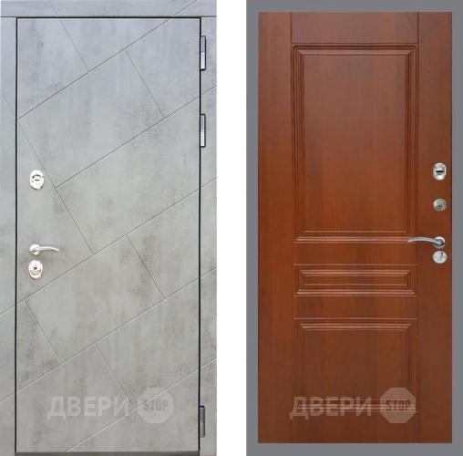 Входная металлическая Дверь Рекс (REX) 22 FL-243 Итальянский орех в Шатуре