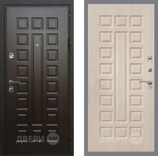 Дверь Рекс (REX) Премиум 3к FL-183 Беленый дуб в Шатуре