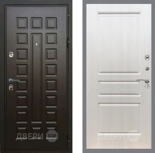 Входная металлическая Дверь Рекс (REX) Премиум 3к FL-243 Лиственница беж в Шатуре