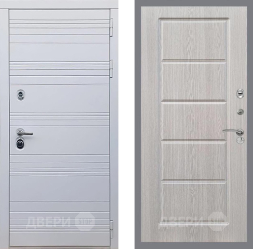 Дверь Рекс (REX) 14 Силк Сноу FL-39 Беленый дуб в Шатуре