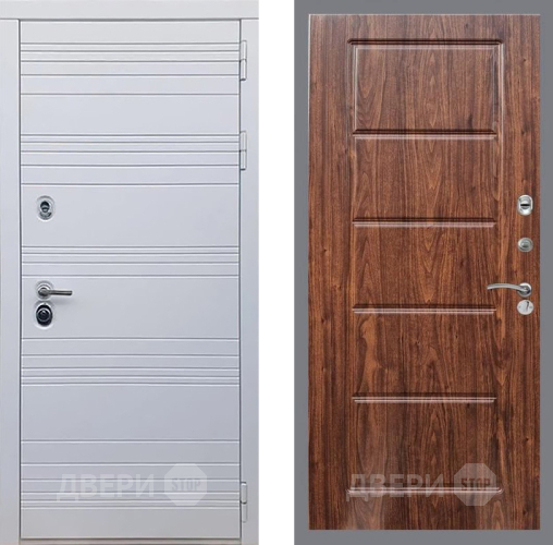 Дверь Рекс (REX) 14 Силк Сноу FL-39 орех тисненый в Шатуре