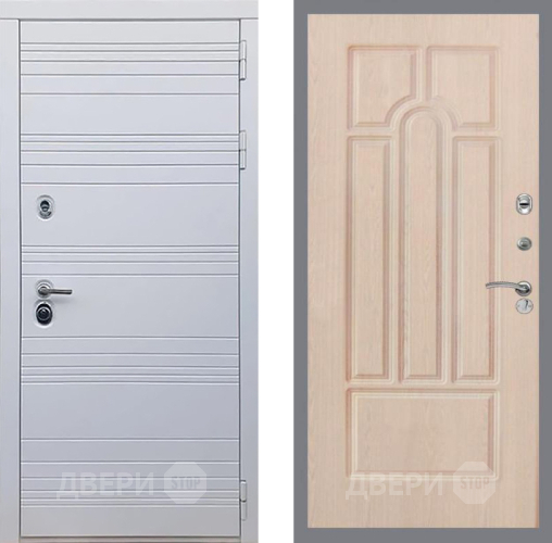 Дверь Рекс (REX) 14 Силк Сноу FL-58 Беленый дуб в Шатуре