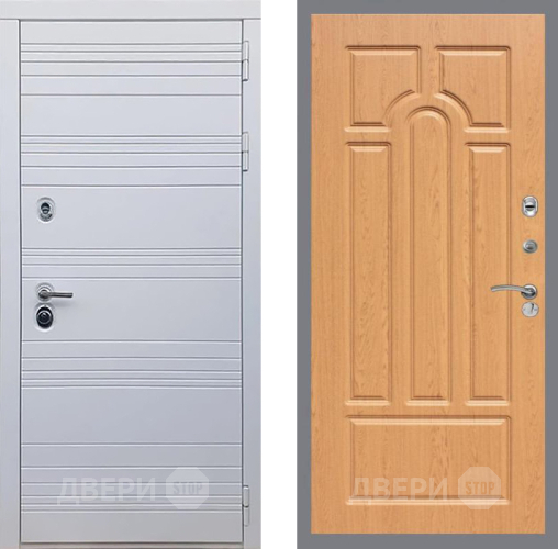 Дверь Рекс (REX) 14 Силк Сноу FL-58 Дуб в Шатуре