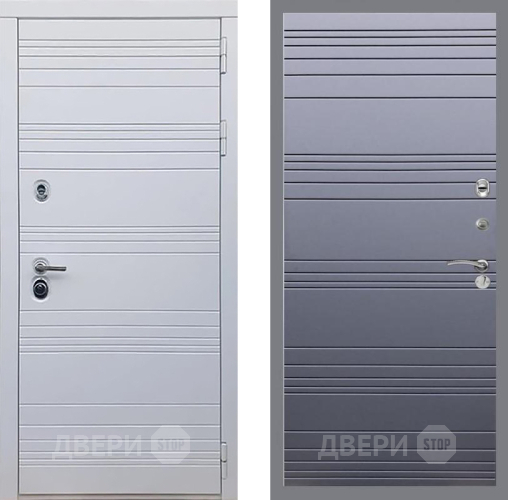Входная металлическая Дверь Рекс (REX) 14 Силк Сноу Line Силк титан в Шатуре