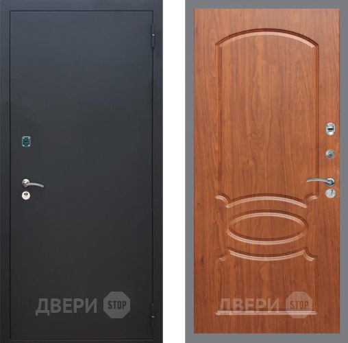 Дверь Рекс (REX) 1A Черный Муар FL-128 Морёная берёза в Шатуре