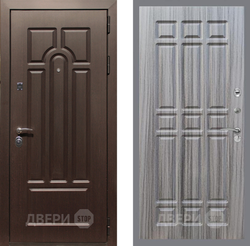 Дверь Рекс (REX) Эврика FL-33 Сандал грей в Шатуре